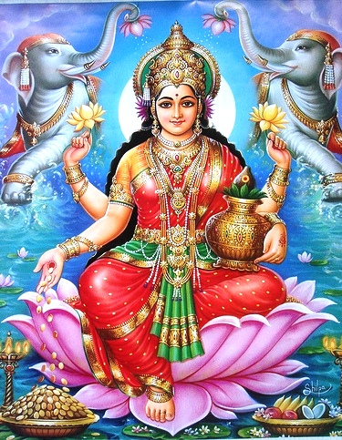 teluguone gives complete information on Goddess Lakshmi Tantrik Mantra Sadhana For wealth lakshmi mantras and prayers by teluguone